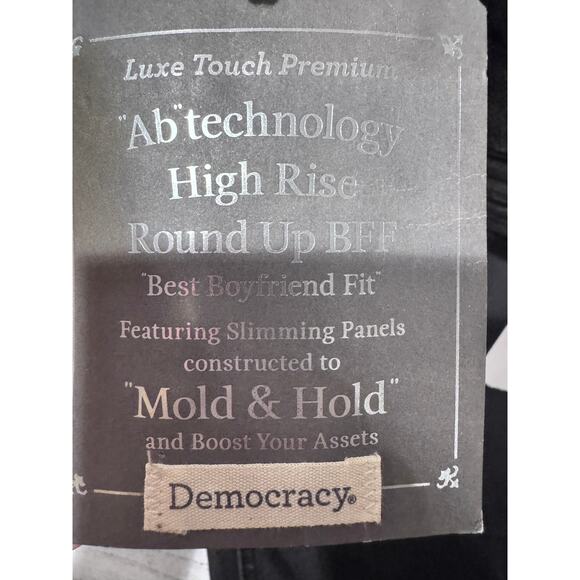 Democracy Curve Equality Mold and Hold Booty Lifting Jeans Best Boyfriend Fit - Picture 10 of 12